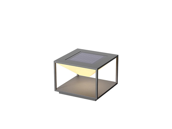 Stainless steel solar door pillar light