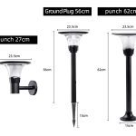 Outdoor Garden Waterproof Solar Led Bollard Lights 1