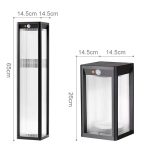 Smart Solar Wall Light with 1