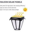 Solar LED Bollard Light 4