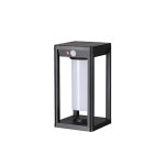 Motion-Sensing Solar Pillar Light