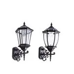 Solar Wall Light with Dimmable Brightness