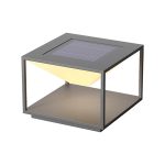 Stainless steel solar door pillar light 2