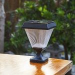 Solar Pillar Lights for Outdoor Use 4