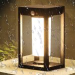 Motion-Sensing Solar Pillar Light 3