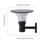 Modern Wall-Mounted Light for Outdoor Use 1