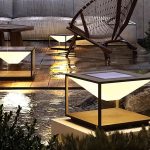 Stainless steel solar door pillar light 7