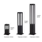 Waterproof 7W LED Lawn Pillar Light 1