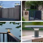 Solar-Powered Gate Post Lights 6