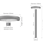 Solar Dual-Head Motion Sensor Light 1