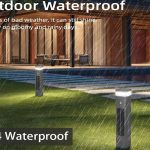 Solar Pathway Light with Adjustable Panels 4