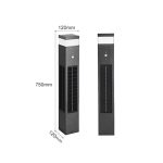 Solar Pathway Light with Adjustable Panels 1