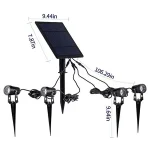 Solar Landscape Spotlights 4-Pack 1