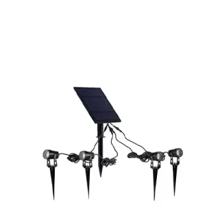 Solar Landscape Spotlights 4-Pack