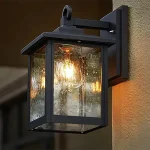 Vintage Bronze Outdoor Wall Sconce 7