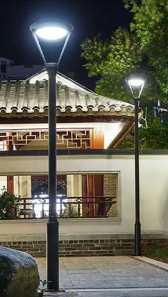 50W LED Street Light in use