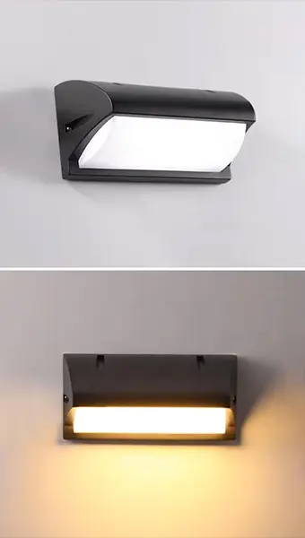 Modern Wall Lamp in use