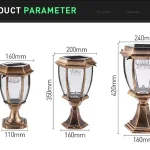 Outdoor Pillar Light 1